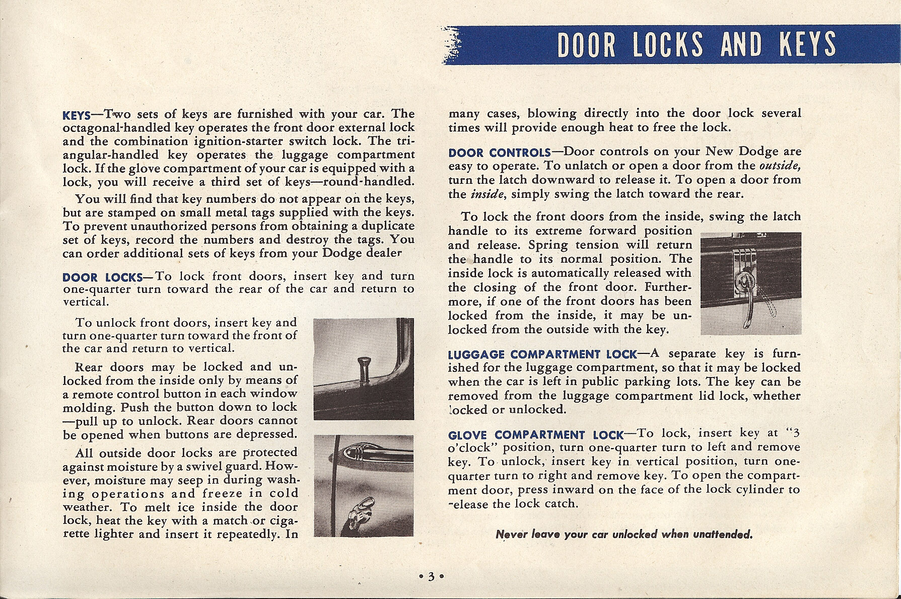 1949 Dodge D29 and D30 Manual Page 20